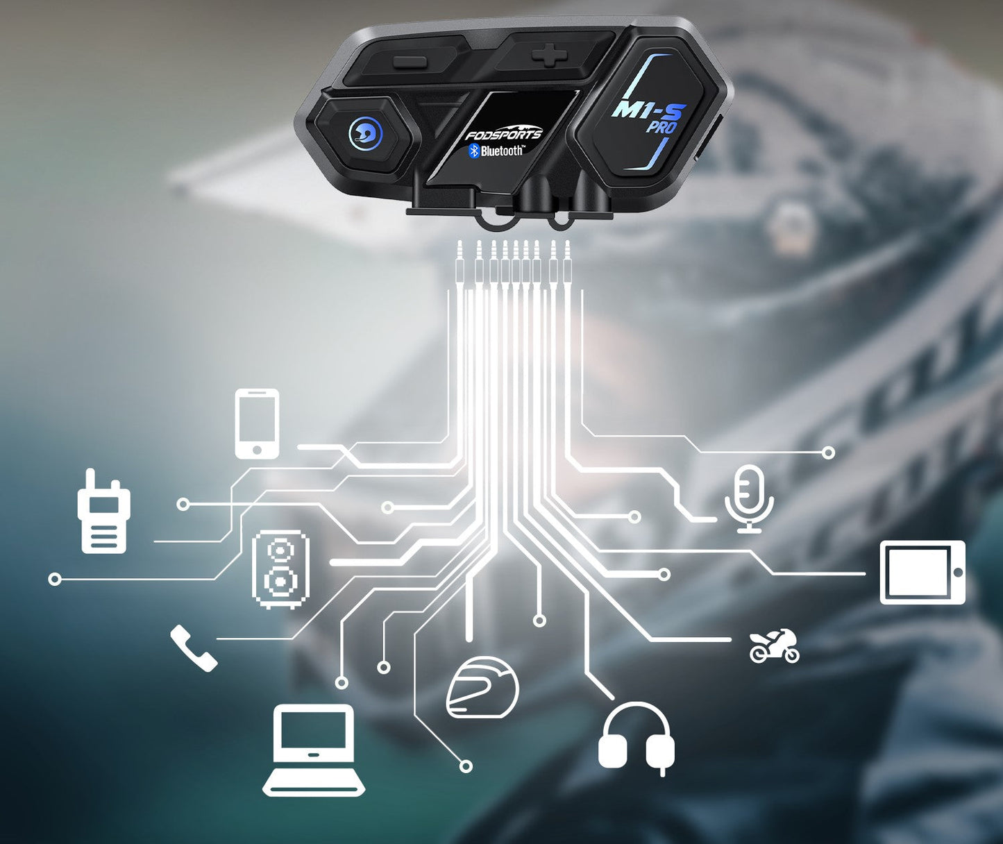 Intercom moto - m1-s pro