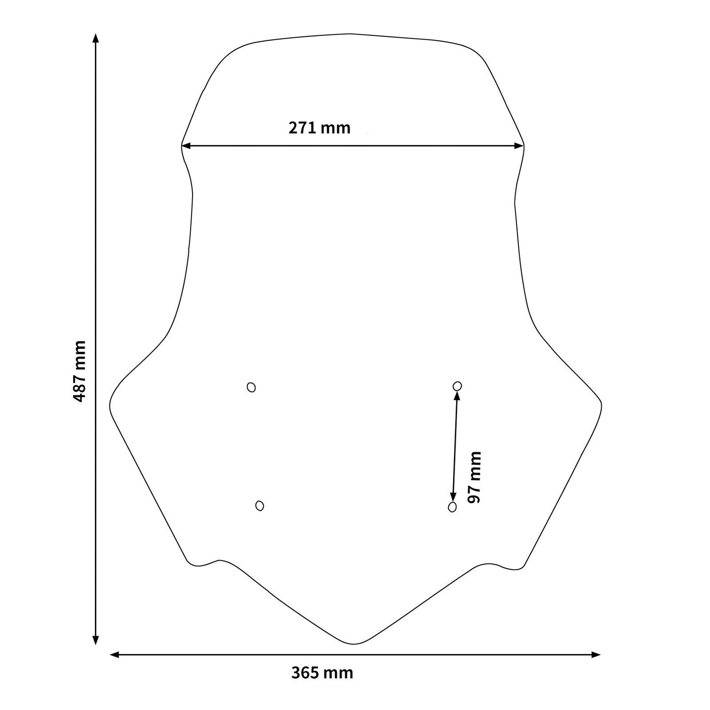 Bulle compatible moto honda