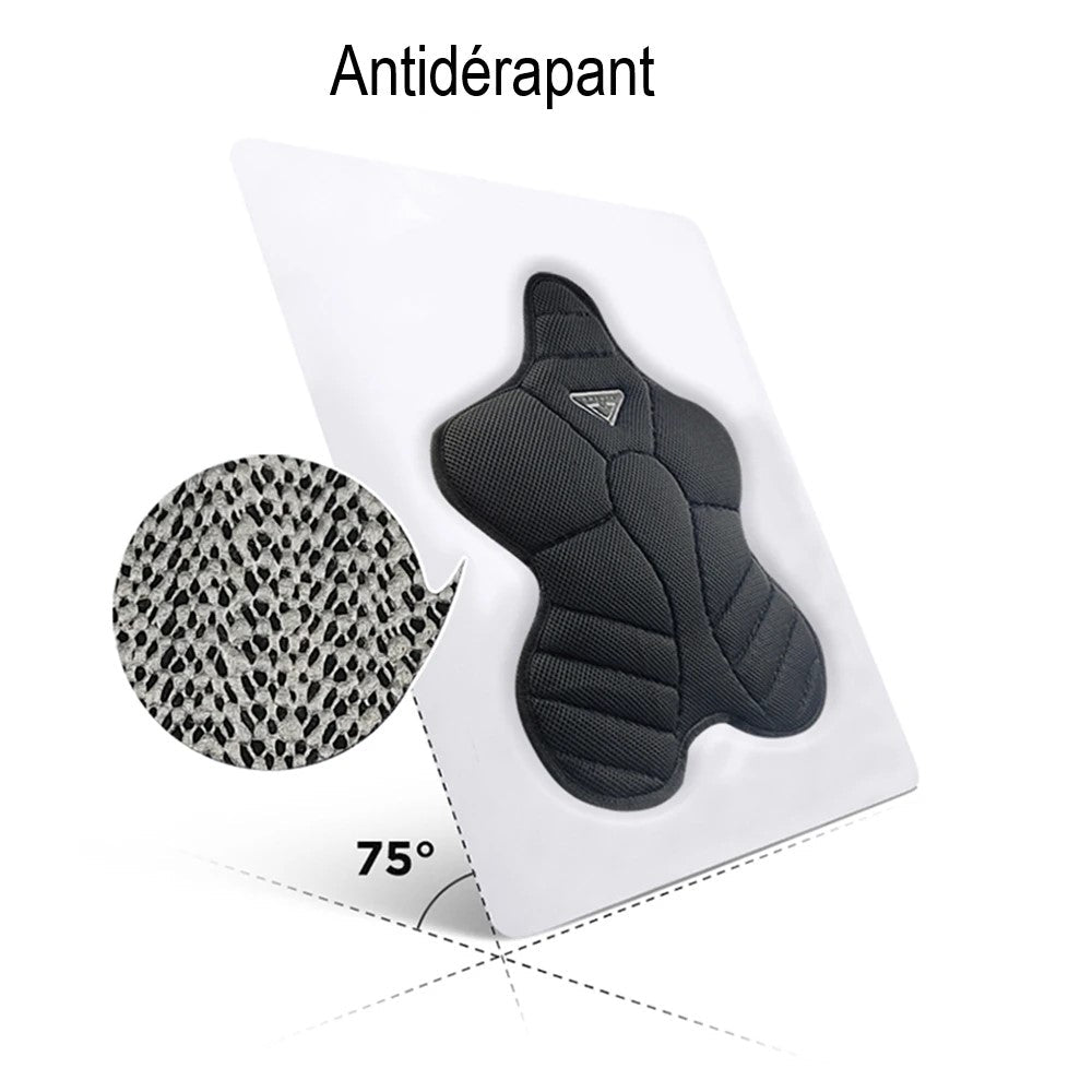 Coussin de selle moto confort fixation rapide