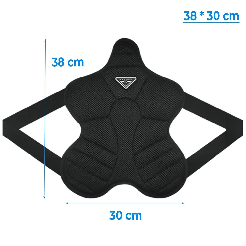 Coussin de selle moto confort fixation rapide