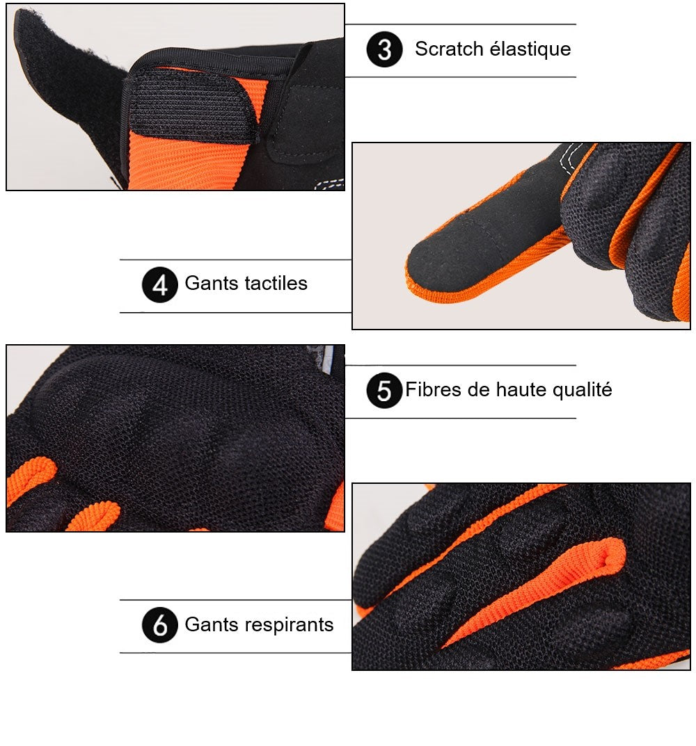 Gant de moto cross - naldo