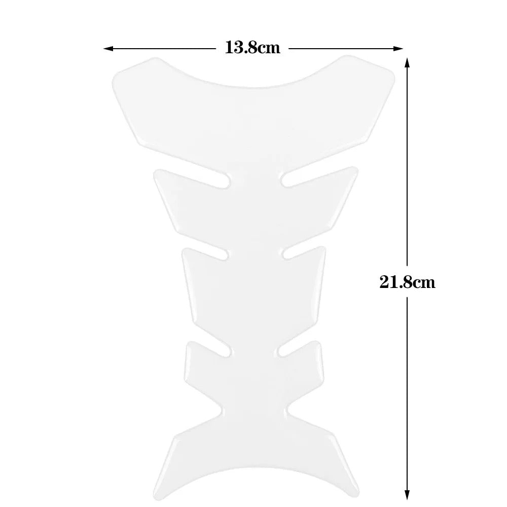 Grip réservoir moto transparent