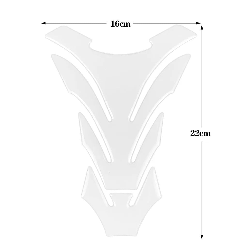Grip réservoir moto transparent