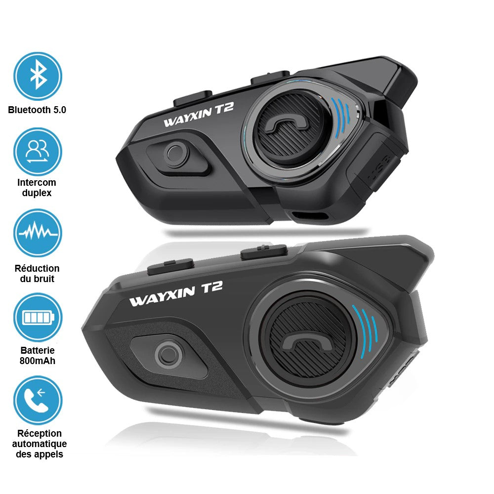 Intercom moto - wayxin-t2