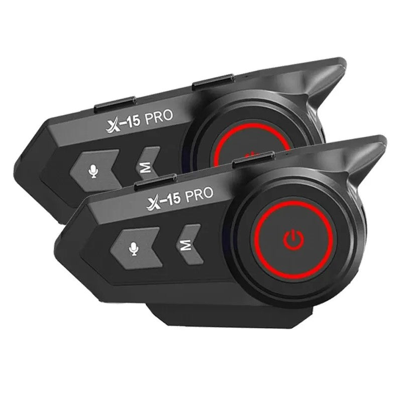 Intercom moto bluetooth x-15 pro casque moto