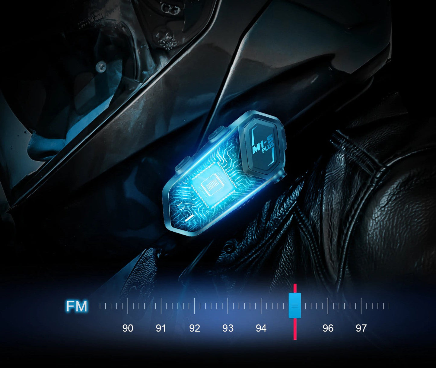 Intercom moto - m1-s plus