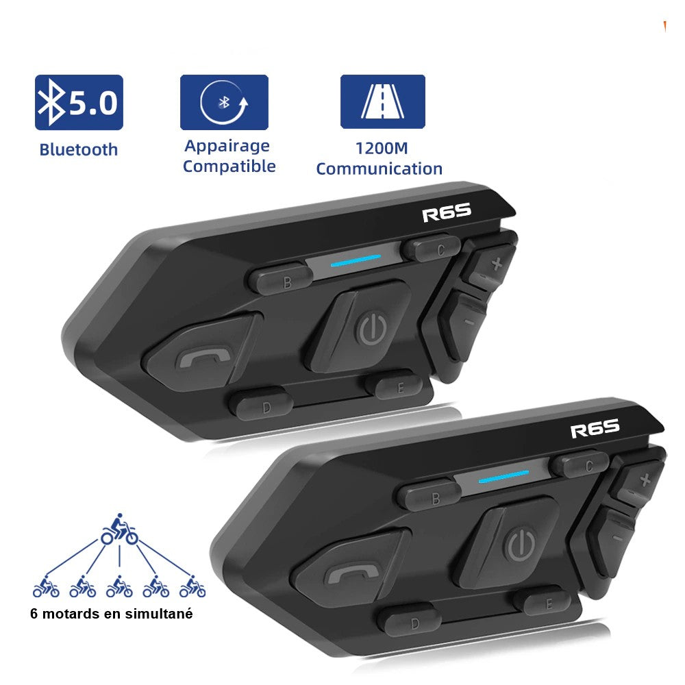 Intercom moto - r6s