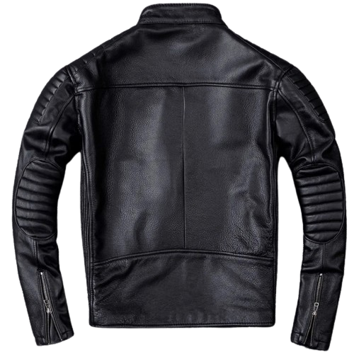 Perfecto noir en cuir pour homme