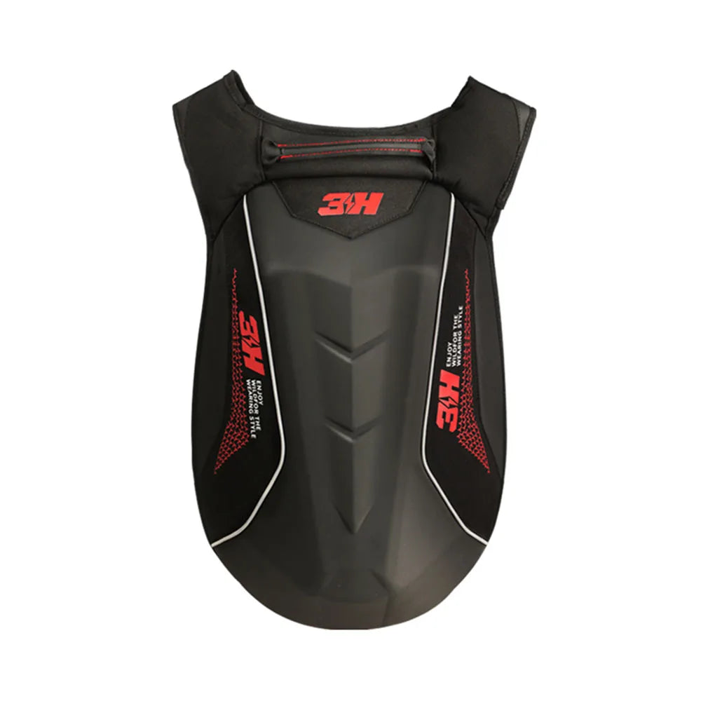 Sac à dos moto coqué noir et rouge