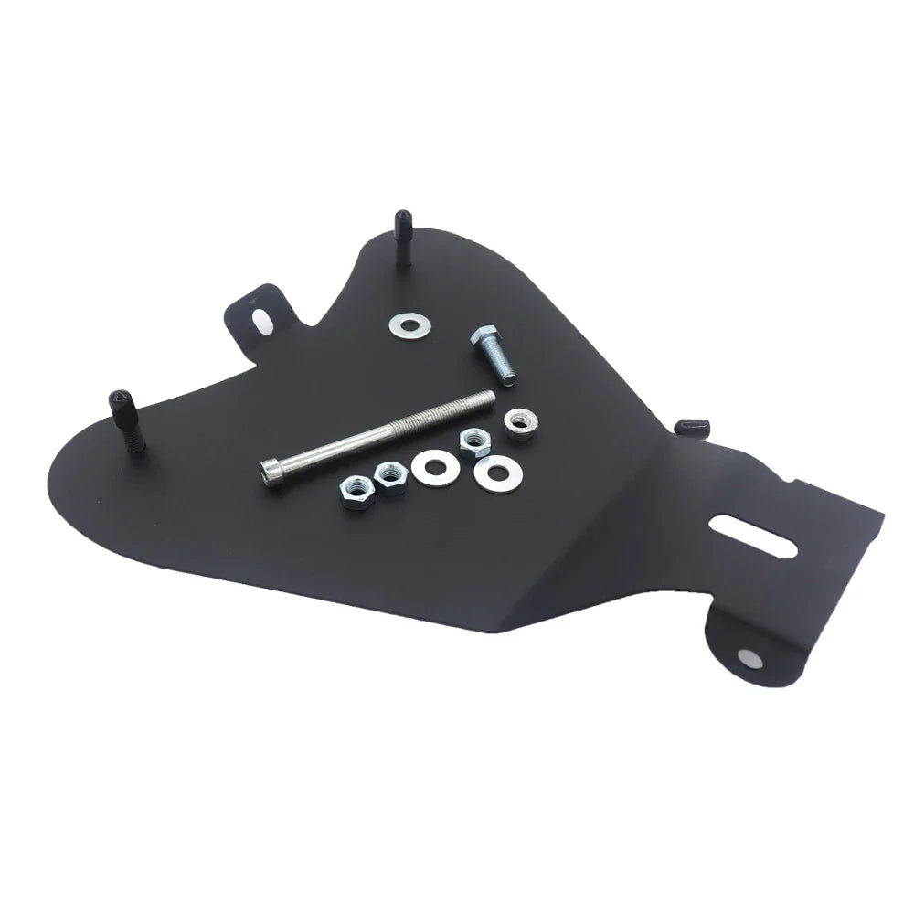 Selle de moto chopper avec rivets