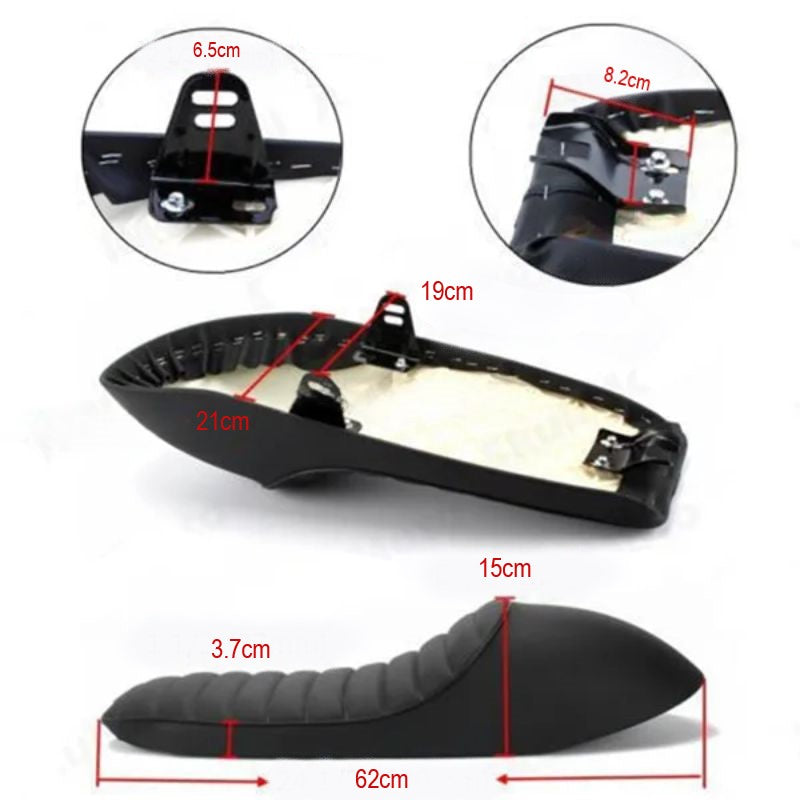 Selle de moto pour café racer