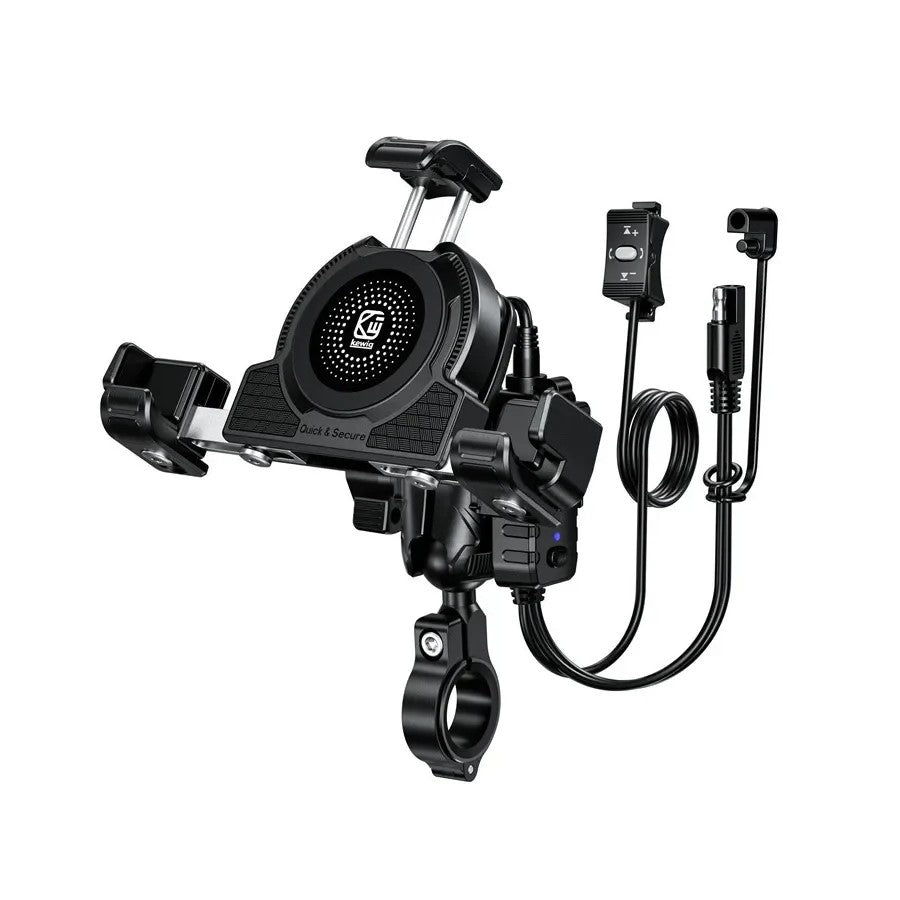 Support téléphone moto charge rapide