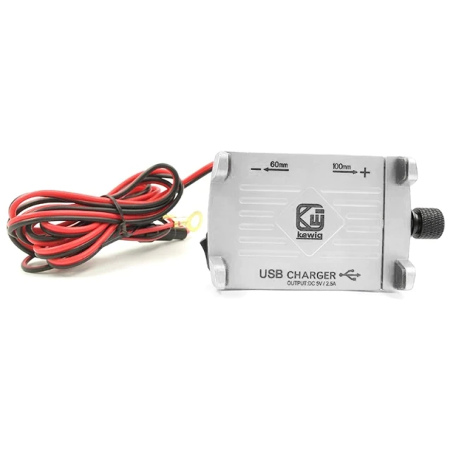 Support de téléphone pour moto avec chargeur