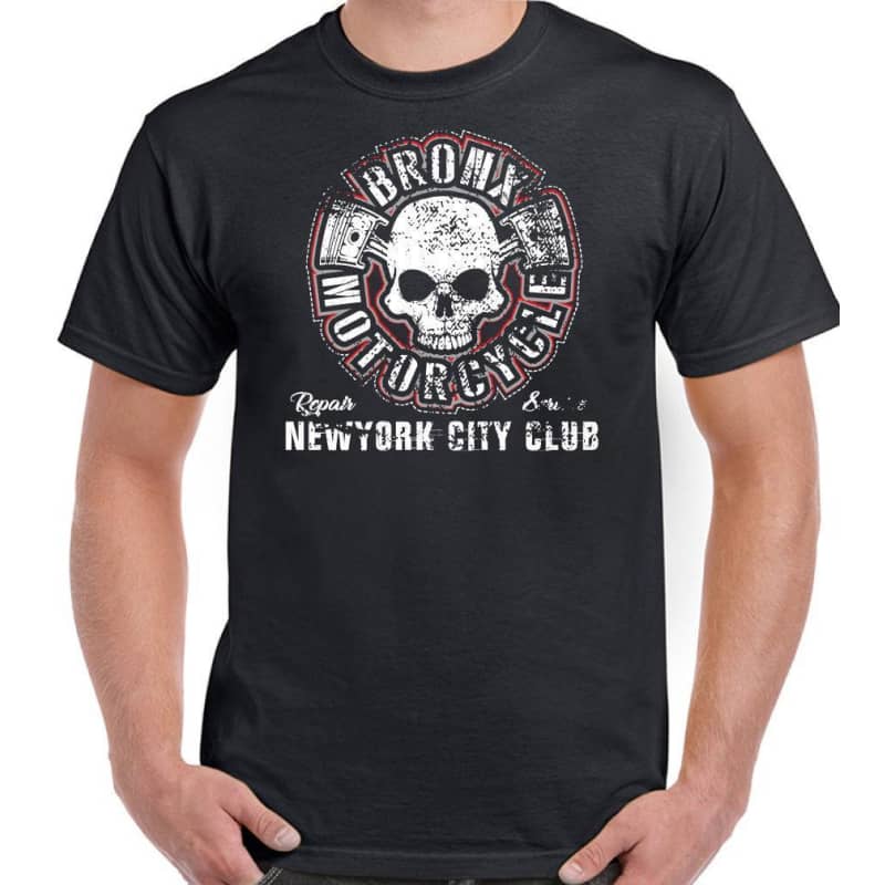 T-shirt de moto - bronx motorcycle