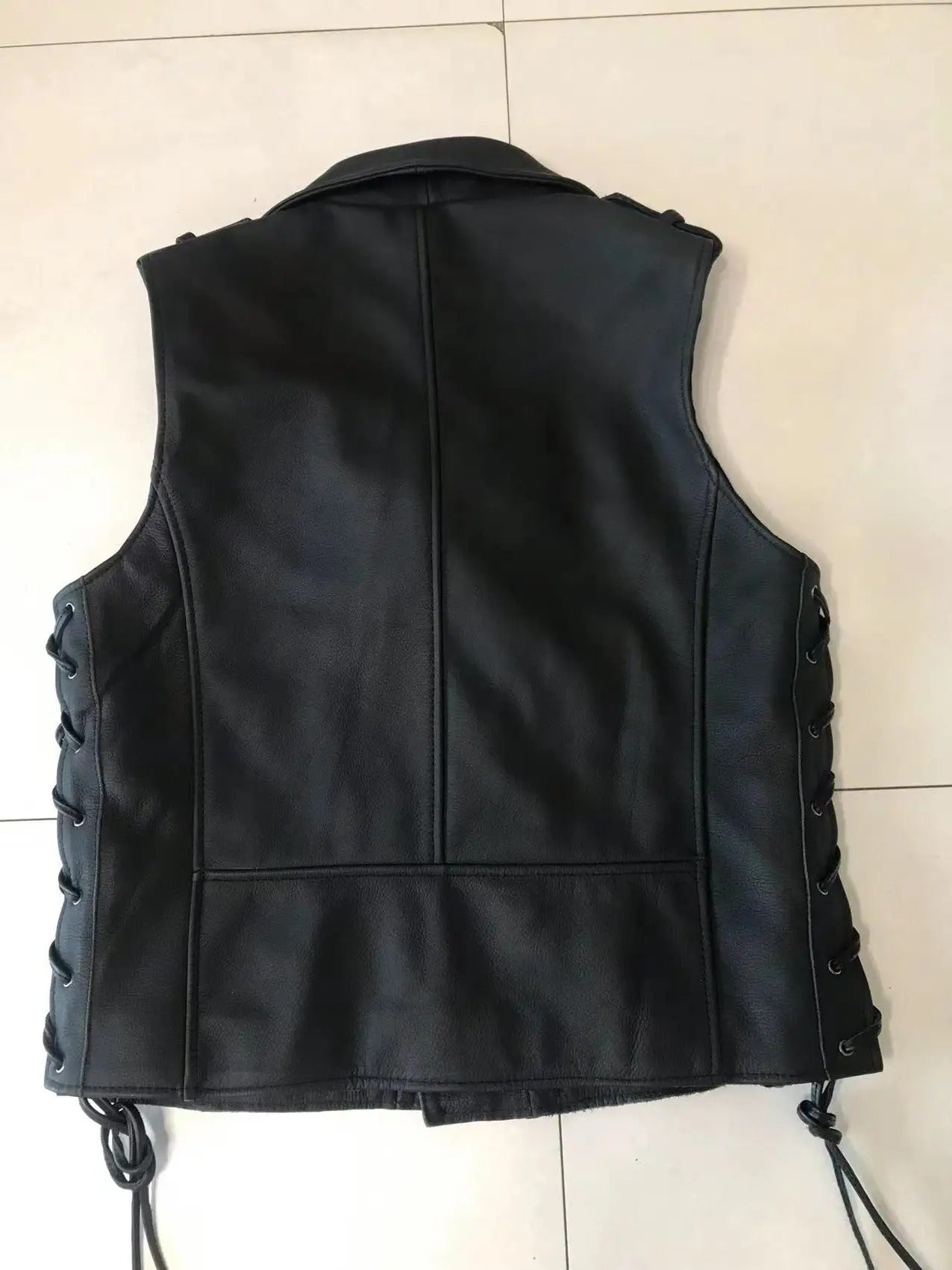 Gilet cuir biker - free biker