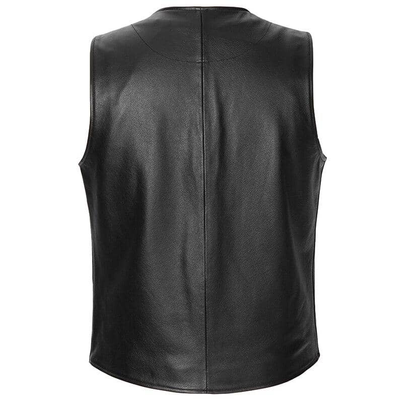 Gilet biker en cuir - jodoft
