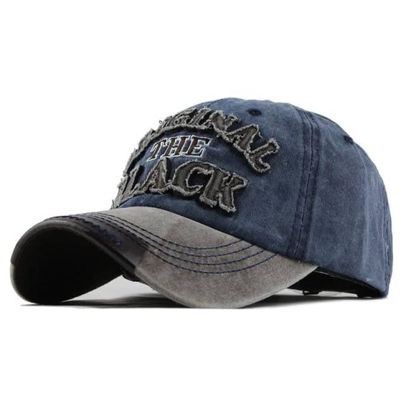 Casquette biker - the original black
