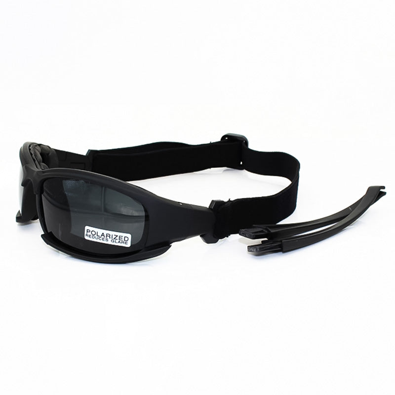 Lunettes de moto polarisées tactiques uv400
