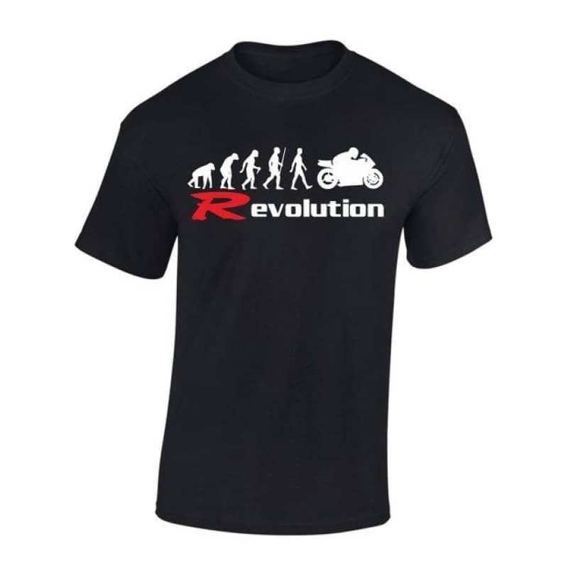 T-shirt biker - évolution motard