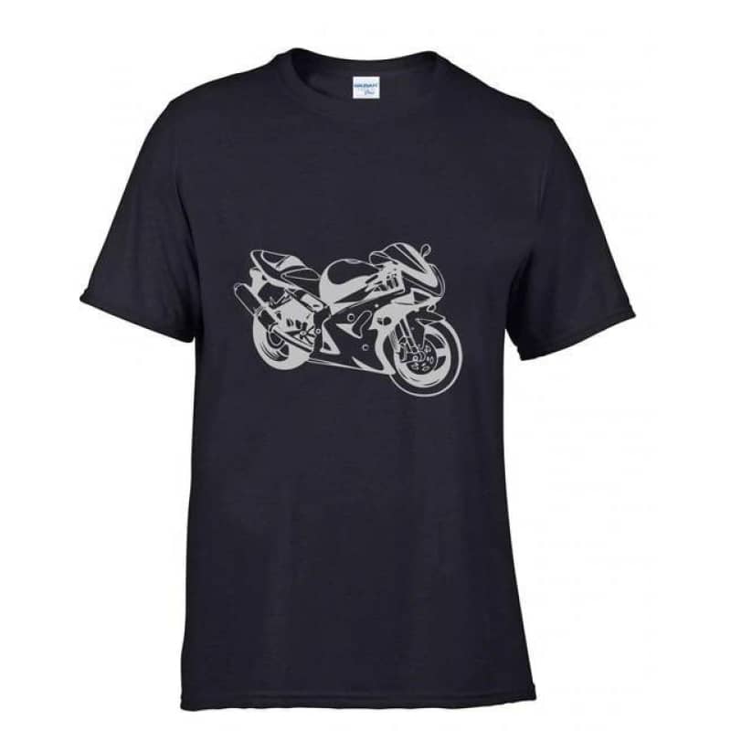 T-shirt de moto sportive