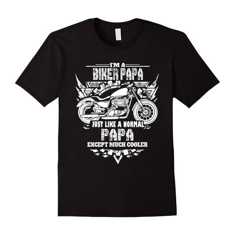 T-shirt biker - biker papa