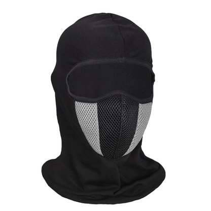 Cagoule de moto avec cache nez