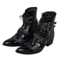 Chaussure de motard - santiags en cuir