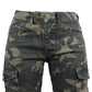 Jean de moto camouflage militaire pour femme