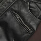 Pantalon de moto vintage en cuir