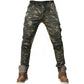 Pantalon de moto jean camouflage