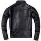 Perfecto noir en cuir pour homme