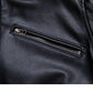 Perfecto noir en cuir pour homme