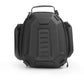 Sacoche de selle moto noire extensible