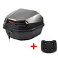 Top case moto gris 30l