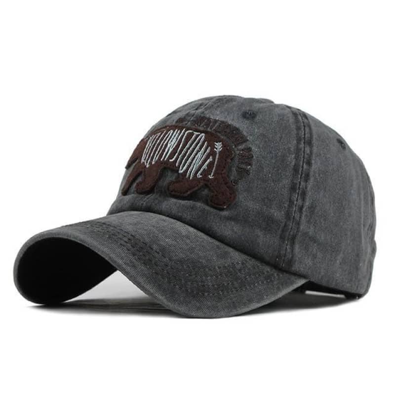 Casquette moto - yellowstone