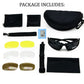 Lunettes de moto polarisées tactiques uv400