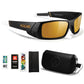 Lunettes de moto enveloppantes polarisées
