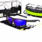 Lunettes de moto polarisées anti-éblouissement