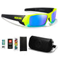 Lunettes de moto enveloppantes polarisées